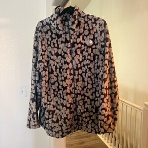 The North Face Women's Fleece Jacket in Black and Cream